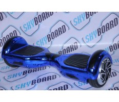 Starburst - Blue Chrome 6.5 Inch